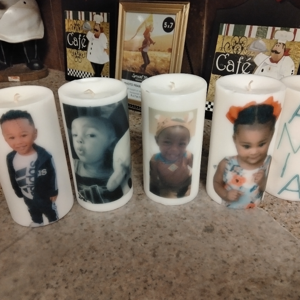 Personalized Pillar Candles